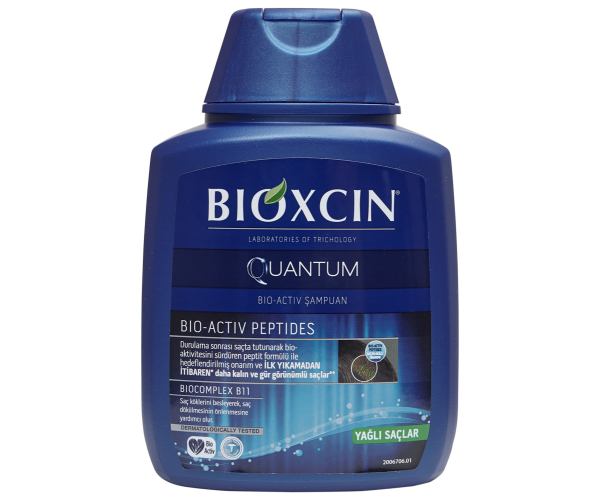 Шампунь Bioxcin на природной основе (для жирных волос и кожи головы)