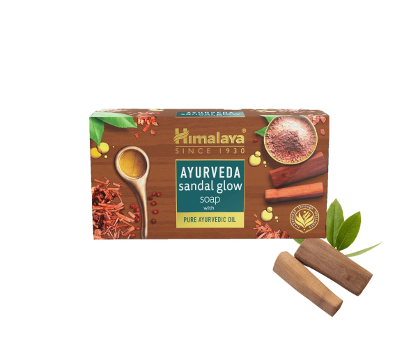 Аюрведическое мыло Himalaya Ayurveda Sandal Glow 75 г