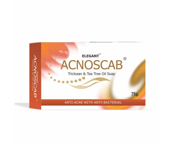 Антибактериальное мыло против угрей Acnoscab Soap Elegant