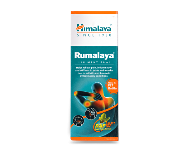 Жидкая мазь от боли в суставах Хималая Румалая Rumalaya Himalaya 60 мл