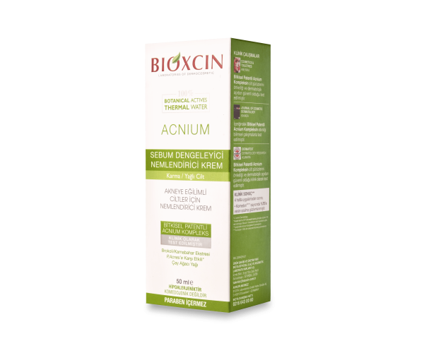 Крем для волос Bioxsine Acnium  для ухода за жирной и склонной к акне кожей