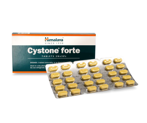 Himalaya Cystone Forte для усиленной комплексной терапии почек и мочевыводящих путей 60 шт