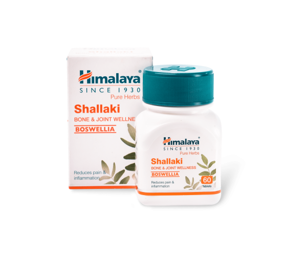 Himalaya Shallaki 60 шт Средство для улучшения кровообращения на натуральной основе - Шалаки Хималая