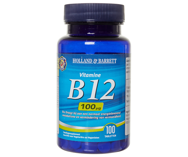 Витамины для лучшего самочувствия B12 Holland & Barrett Vitamin B12