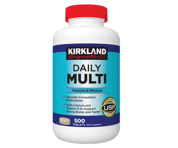 Kirkland Daily Multi общеукрепляющий полный комплекс витаминов 500 шт США