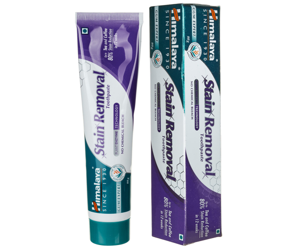 Зубная паста для удаления пятен Хималая Stain Removal Toothpaste Himalaya 80 г
